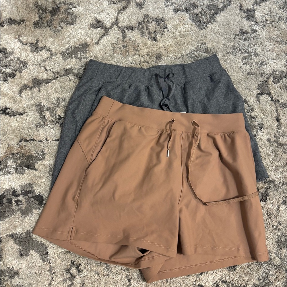 Women's Tan and Gray Shorts bundle - Picture 1 of 1